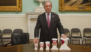 Bloomberg behind sugar cube stacks vs sugary drinks